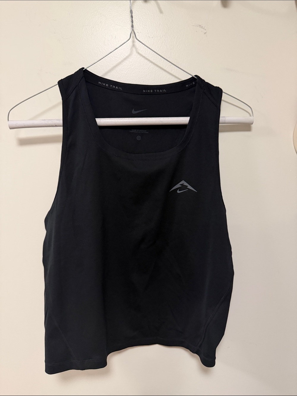 Nike Women's Black Trail Running Tank Top